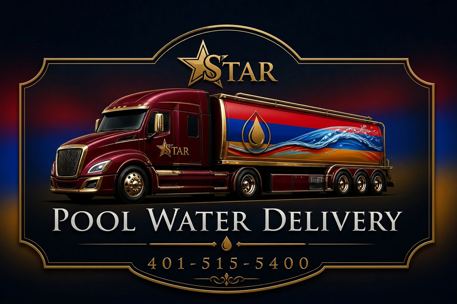 Pool Water Delivery Rhode Island | Star Pool Water
